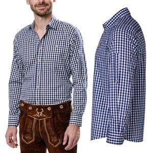 NEW OKTOBERFEST GERMAN OKTOBERFEST SHIRTS FOR MEN - AUTHENTIC GERMAN LEDERH